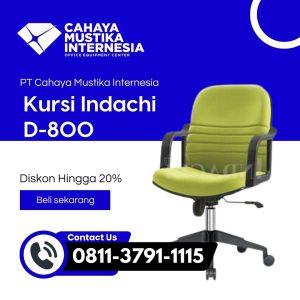 Kursi Staff Warna Hijau Indachi D-800