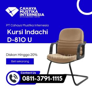 Kursi Meeting Warna Coklat Indachi D-810 U