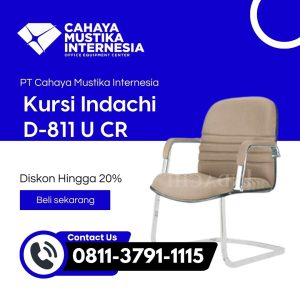 Kursi Meeting Ergonomis Indachi D-811 U CR