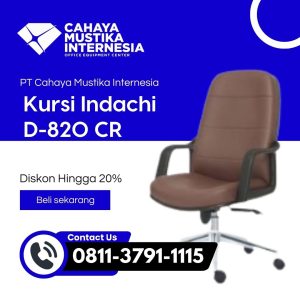 Kursi Kerja Beroda Indachi D-820 CR