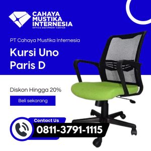 Kursi Staff Hijau Uno Paris D