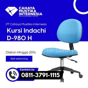 Kursi Komputer Terlaris 2025 Indachi D-980 H