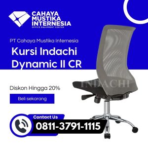 Kursi Staff Tanpa Lengan Indachi Dynamic II CR