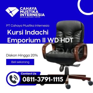 Kursi Manager Empuk Indachi Emporium II WD HDT