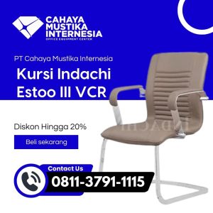Kursi Hadap Coklat Indachi Estoo III VCR