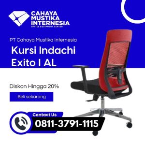 Kursi Kerja Merah Indachi Exito I AL