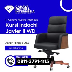 Kursi Direktur Terbaik Ergonomis Indachi Javier II WD