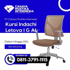 Kursi Staff Terbaik Murah Indachi Letova I G AL