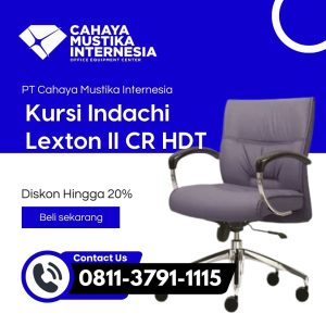Kursi Manager Besi Indachi Lexton II CR HDT