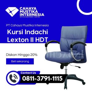 Kursi Manager Roda Indachi Lexton II HDT