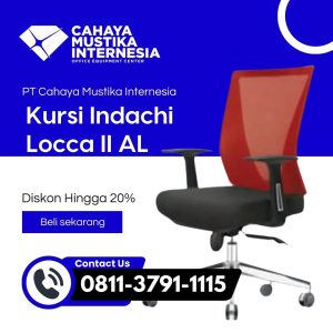Kursi Kerja Indachi Terbaik Locca II AL