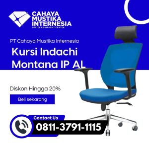 Kursi Kerja Yang Ergonomis Indachi Montana IP AL
