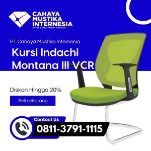 Kursi Meeting Yang Ergonomis Indachi Montana Ill VCR