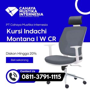 Kursi Kerja Terbaik Murah Indachi Montana I W CR