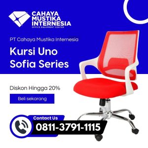 Kursi Staff Roda Uno Sofia Series