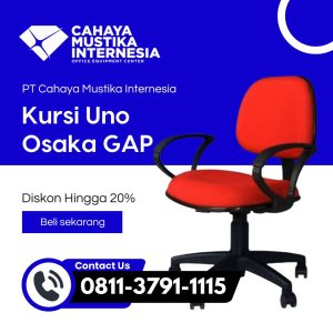 Kursi Komputer Sandaran Pendek Indachi Osaka GAP