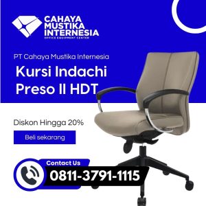 Kursi Manager Murah Meriah Indachi Preso II HDT