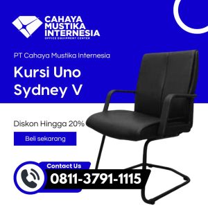 Kursi Hadap Tanpa Roda Uno Sydney V