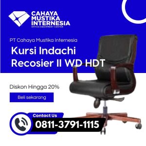 Kursi Manager Hidrolik Indachi Recosier II WD HDT