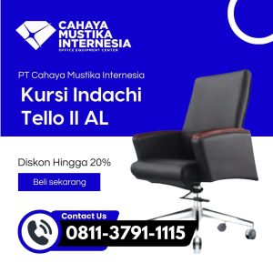 Kursi Manager Yang Ada Rodanya Indachi Tello II AL
