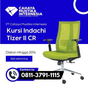Kursi Kerja Roda 5 Indachi Tizer II CR