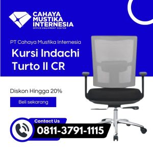 Kursi Kerja Kantor Minimalis Indachi Turto II CR