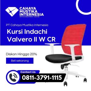 Kursi Staff Kerja Minimalis Indachi Valvero II W CR