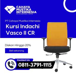 Kursi Staff Kantor Indachi Vasco II CR