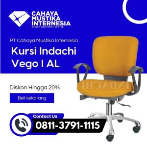 Kursi Staff Minimalis Terbaru Indachi Vego I AL