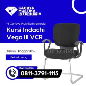 Kursi Meeting Yang Ergonomis Indachi Vego Ill VCR