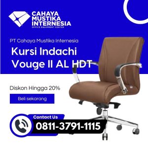 Kursi Manager Coklat Indachi Vouge II AL HDT