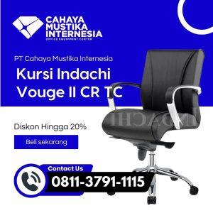 Kursi Manager Terbaru 2025 Indachi Vouge II CR TC