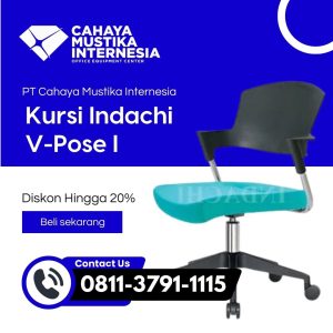 Kursi Staff Roda 5 Indachi V-POSE I