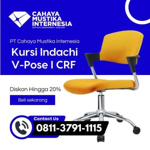 Kursi Staff Yang Ada Rodanya Indachi V-Pose I CRF