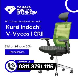 Kursi Kerja Kantor Minimalis Indachi Vycos I CR