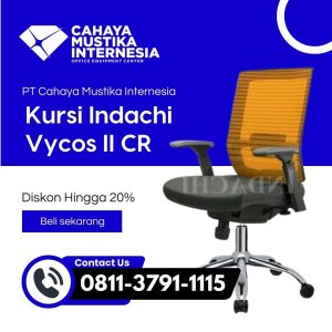 Kursi Kantor Awet Murah Indachi Vycos II CR