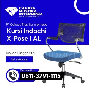 Kursi Staff Kantor Indachi X-Pose I AL