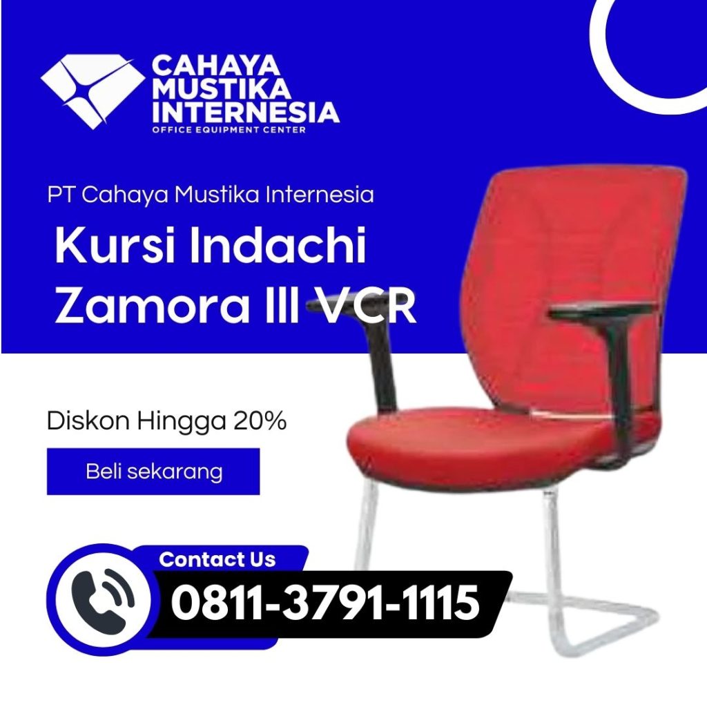 Kursi Meeting Merah Indachi Zamora Ill VCR