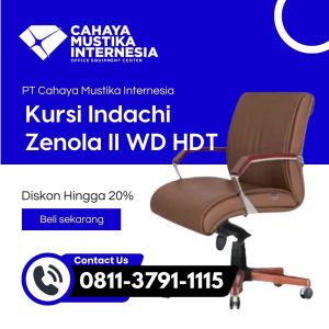 Kursi Manager Coklat Indachi Zenola II WD HDT