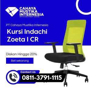 Kursi Staff Kantor Murah Indachi Zoeta II CR