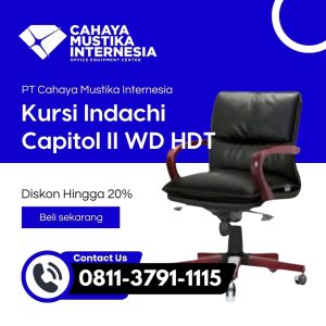 Kursi Direktur Indachi Capitol II WD HDT Leather