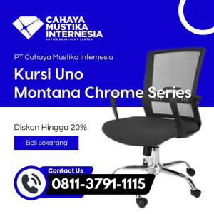 Kursi Staff Besi Uno Montana Chrome Series