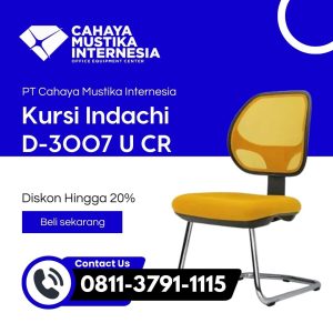 Kursii Meeting Merah Indachi D-3007 U CR